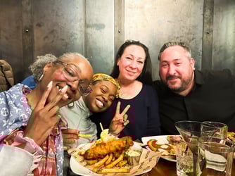 04172025_SFour Payworks staff enjoying dinner out at a restaurant in Montréal. KOMontreal_edit (1)