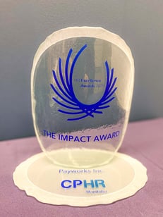 2020 des prix HR Excellence Awards décernés par CPHR Manitoba.