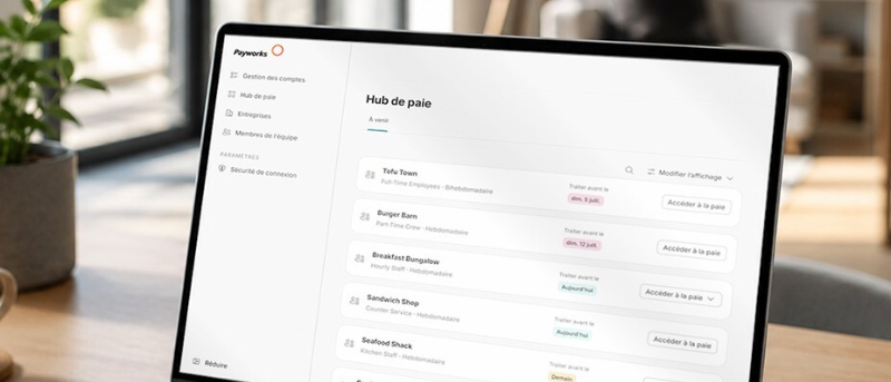 Le hub de paie : un seul écran pour la paie de chaque client