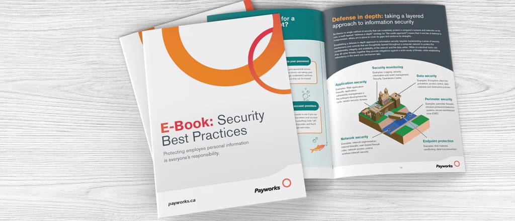 “New E-Book! Security Best Practices: curated insights from our in-house experts”.  