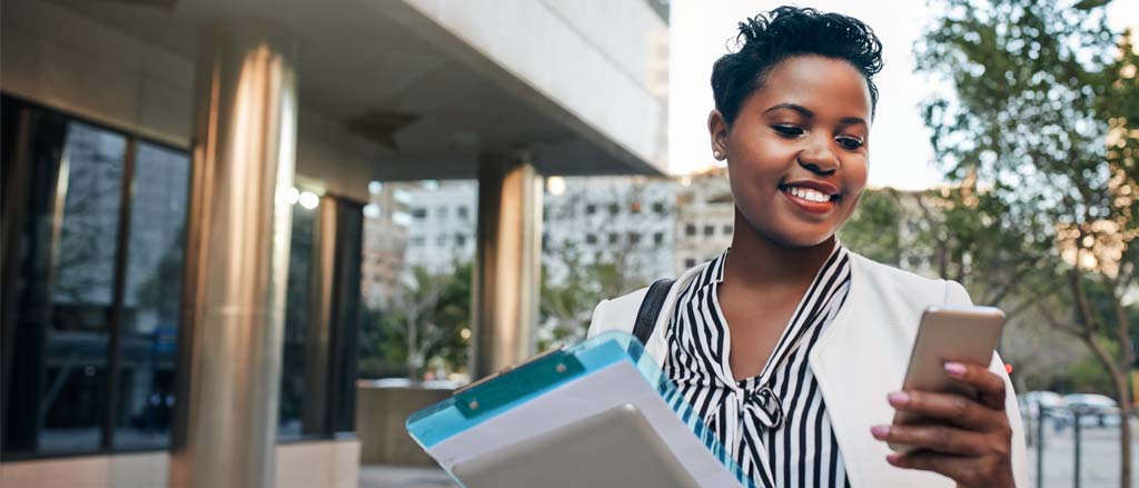 Text reads, “Better-manage time spent on (and off!) the clock”.  