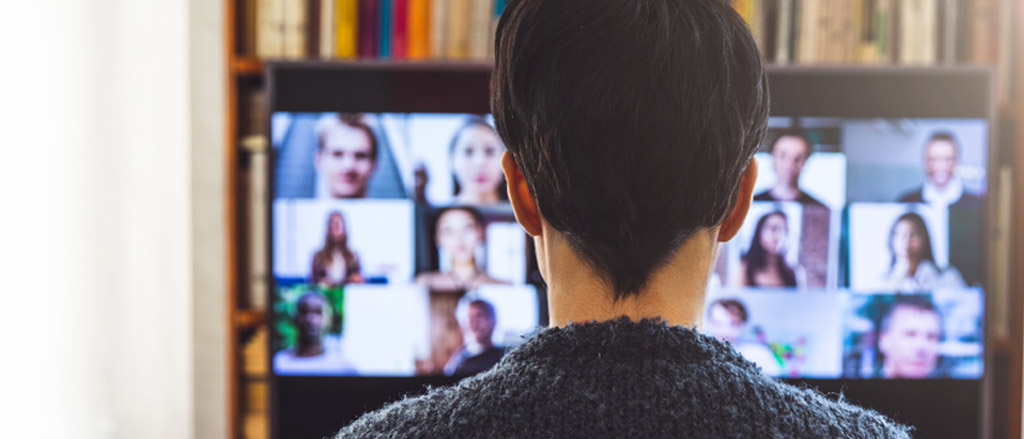 Text reads, "Maintaining psychologically safe workplaces with remote teams".  