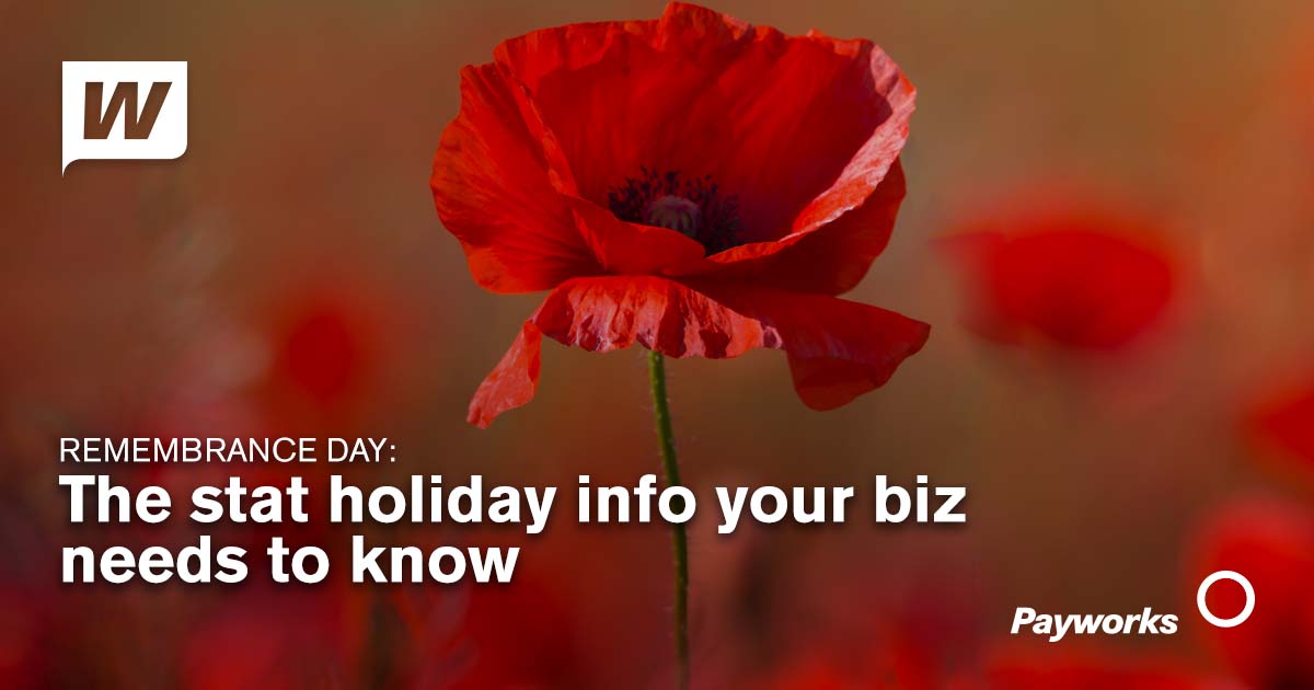 Where is Remembrance Day a stat holiday in Canada?