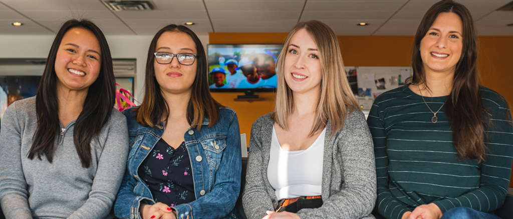 Les femmes de Payworks dans le secteur des technologies.