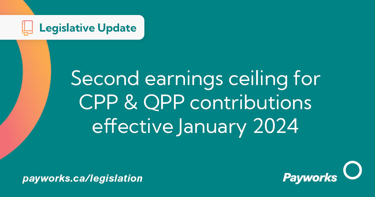 Heads up important CPP & QPP legislation changes effective January 2024