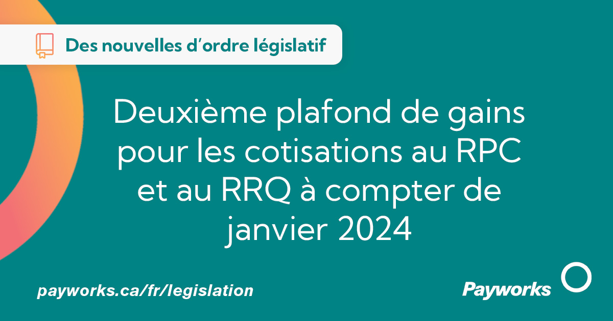 Attention d’importants changements législatifs concernant le RPC et