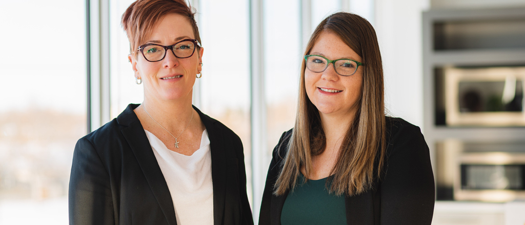 Payworks industry experts HR Director Nicole Stewart & HR Manager Candace Synchyshyn who are hosting a webinar to redefine engagement on March 5, 2020.